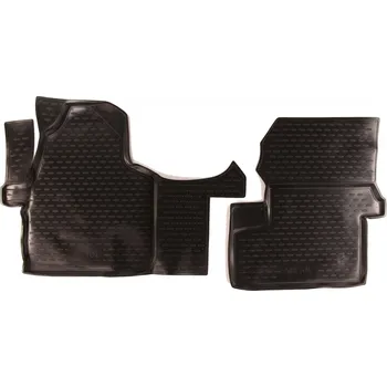 autokoberec Gumové koberce VOLKSWAGEN Crafter 10/2008->, 2ks SIXTOL