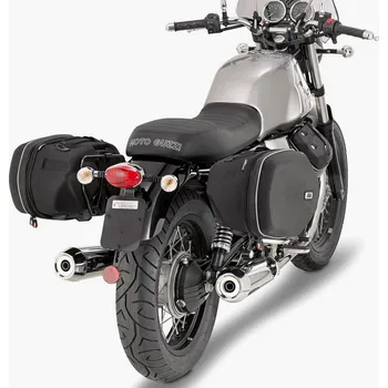Nosič na motocykl a skútr Givi TE 8201 Trubkový držák brašen MOTO GUZZI V7 (12-14), EASYLOCK