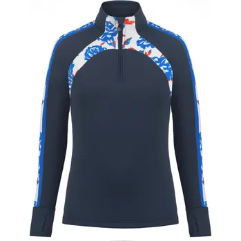 Dámská mikina Poivre Blanc 1st Layer Sweater Gothic Blue3/ flower Velikost: L