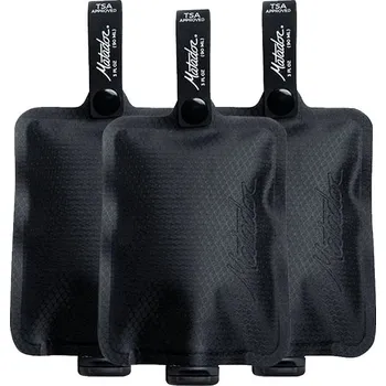 Matador cestovní sada lahviček FlatPak™ Toiletry Bottle - 3 ks Barva: Černá