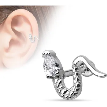 Piercing Šperky4U Cartilage piercing do ucha - had - CP1074