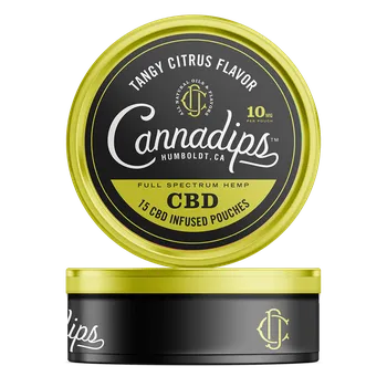 CBD Cannadips Tangy Citrus CBD 150 mg 15 ks