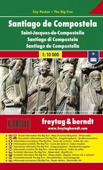 Santiago de Compostela 1:10 000 - Freytag & Berndt [CS] (2017)