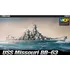 Plastikový model Academy USS Missouri BB-63 MCP 1:700
