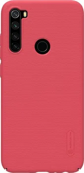 Pouzdro na mobilní telefon Nillkin Super Frosted pro Xiaomi Redmi Note 8/8T červené