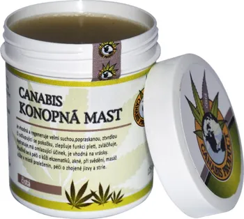 Bylinná léčivá mast Canabis Product Konopná mast 250 ml