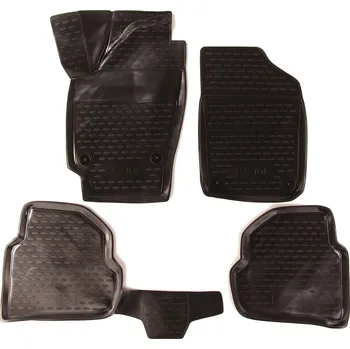 autokoberec 3D Gumové koberce VOLKSWAGEN Polo, 2010->, sedan SIXTOL