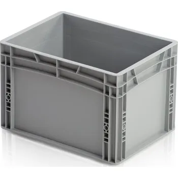 Zahradní úložný box Plastová EURO přepravka 26 l, 27 x 40 x 30 cm, plné úchyty