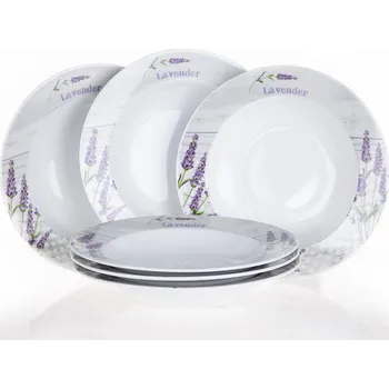 Talíř Toro hluboký talíř 21,5 cm 6 ks levandule