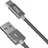 Yenkee USB 2.0 A/C 1 m, stříbrný
