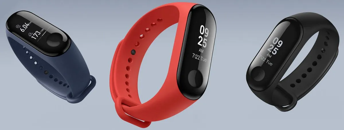 Xiaomi mi band 3 černý