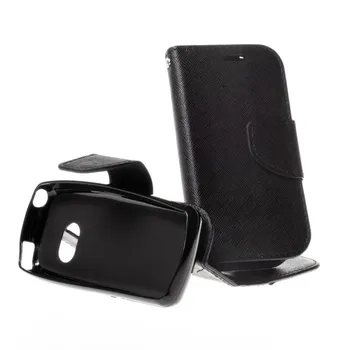 Pouzdro na mobilní telefon Mercury Fancy Diary Book pro Nokia 210 černé