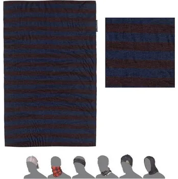 SENSOR multifunkční šátek modrá/vínová