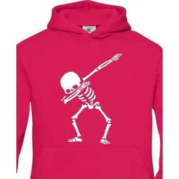 Chlapecká mikina Dětská mikina s potiskem kostry, Barva Purpurová, Velikost 110-116, Canvas Dětská mikina Bezvatriko.cz 1