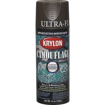 Barva ve spreji Maskovací barva ve spreji Krylon Hnědá