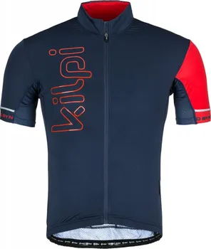 cyklistický dres Kilpi Elyon-M krátký rukáv tmavě modrý L