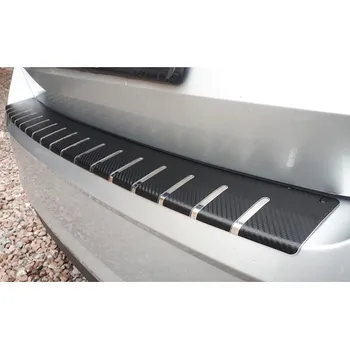 Tuning Kryt prahu pátých dveří Škoda Octavia III 2013-2020 Liftback • nerez s karbonem • Alu-Frost