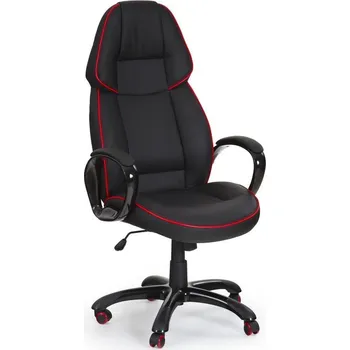 HALMAR kancelářské křeslo Rubin černá/červená