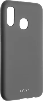 Pouzdro na mobilní telefon Fixed Story pro Samsung Galaxy A20e šedé