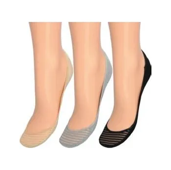 Dámské ponožky Bavlněné ťapky NOVIA B-1 UNI (24-27) černá