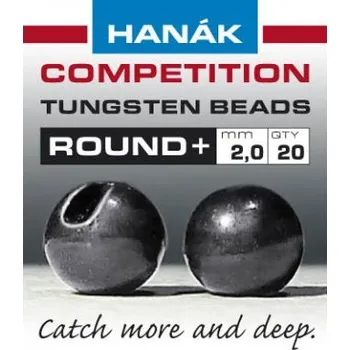 Hanák Tungstenové hlavičky Round+ Black Nickel 4,6mm