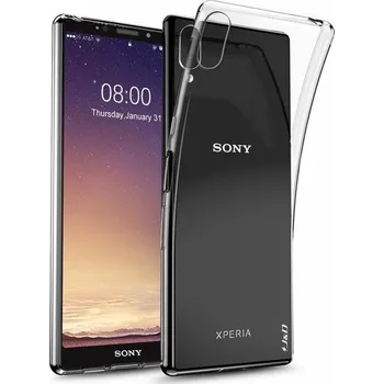 Pouzdro na mobilní telefon Recenze Forcell Back Case Ultra Slim 0,3 mm pro Sony Xperia L3 transparentní