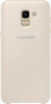 Pouzdro na mobilní telefon Samsung Dual LayerCover pro Samsung Galaxy J6 zlaté