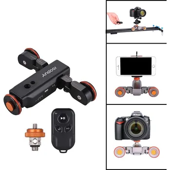 Automatický elektrický dolly slider 2.generace pro DSLR nebo telefon