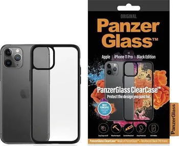 Pouzdro na mobilní telefon PanzerGlass Clear Case pro Apple iPhone 11 Pro černé