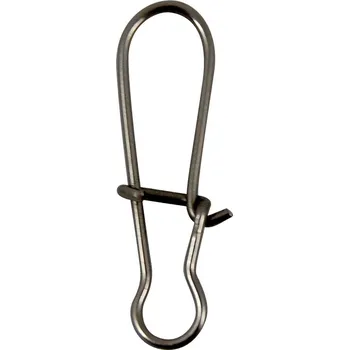 Karabinka Gamakatsu-Spro Hyper EZ Snap-Steinless Black Nickel Vel.4 (7ks)