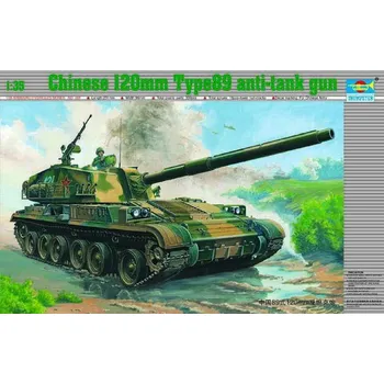 Plastikový model Trumpeter 1/35 120mm T89 CHN