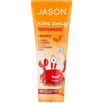 zubní pasta Jāsön Kids Only zubní pasta pro děti pomeranč 119 g
