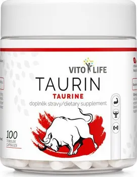 Aminokyselina Vito Life Taurin 100 cps.