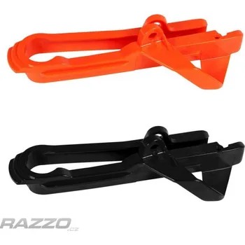 Řetězová sada pro motocykl Vodítko řetězu na kyvku RaceTech Chain Slider KTM SX85 15-24 Husqvarna TC85 GasGas MC85 Oranžová