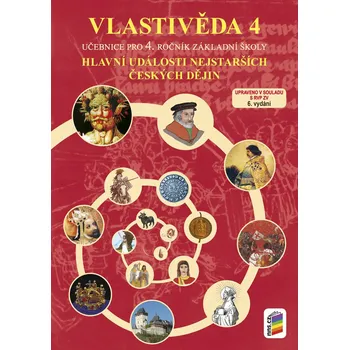 Vlastivěda 4: Havní události nejstarších českých dějin - Iva Stříbrná (2017, brožovaná)