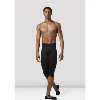 Pánské legíny Bloch,Legíny pod kolena - pánské MP003, černá M