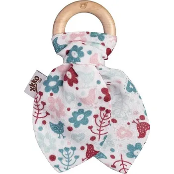 Kousátko XKKO BMB Lístky - Flowers&Birds Girls