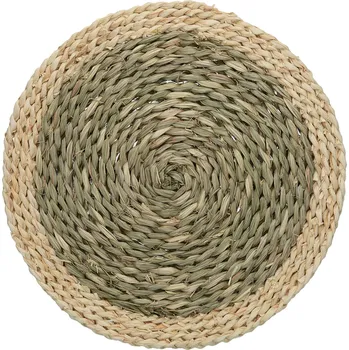 prostírání Creative Tops, Anglie Creative Tops - Kulaté prostírání Naturals Woven Grass 2 ks - 38 cm Velikost: 38x38x1