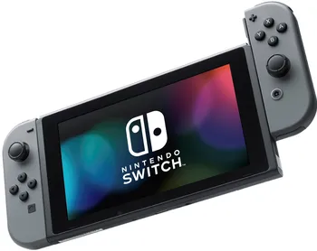 herní konzole s ovladači Nintendo Switch