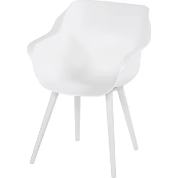 Jídelní židle Sophie Studio - jídelní židle Hartman plastová s ALU podnoží Sophie - barva židle: Royal White