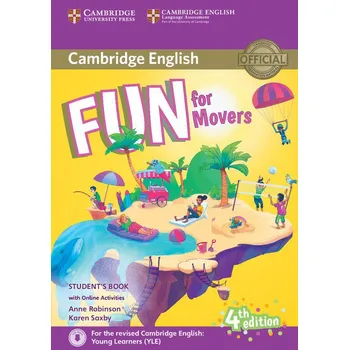 Anglický jazyk Fun for Movers: Workbook with Online Activities with Audio (4.th edition) - Robinson Anne (2017, brožovaná)