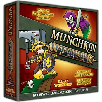 Desková hra Steve Jackson Games Munchkin: Warhammer Age of Sigmar