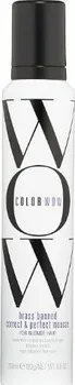 Stylingový přípravek Color Wow Brass banned mousse blonde barevná pěna 200 ml