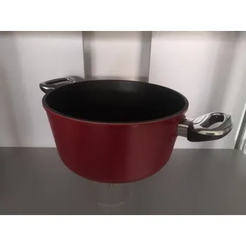 Hrnec titanový hrnec Baf Gigant new line 20 cm /13 červený (limitovaná edice s vnější barvou červenou)