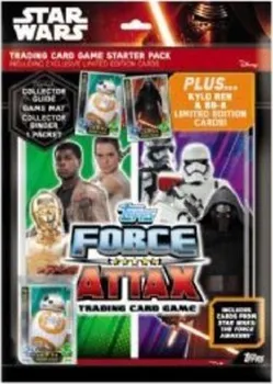 Sběratelská karetní hra Steve Jackson Games Star Wars EP VII.: Force Attax album + základní balíček (1/25)