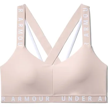 Under armour wordmark strappy sportlette on sale