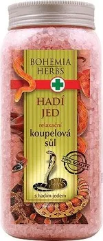 Koupelová sůl Bohemia Gifts & Cosmetics Herbs s hadím jedem 900 g