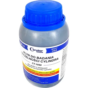 Chladič motoru CONDOR Reakční kapalina pro měření obsahu CO2 v systému chlazení, 250ml Made in USA