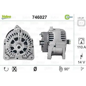 Alternátor Valeo 746027