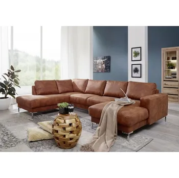 Sedací souprava Askont R Milano Cognac PRAVÝ ROH